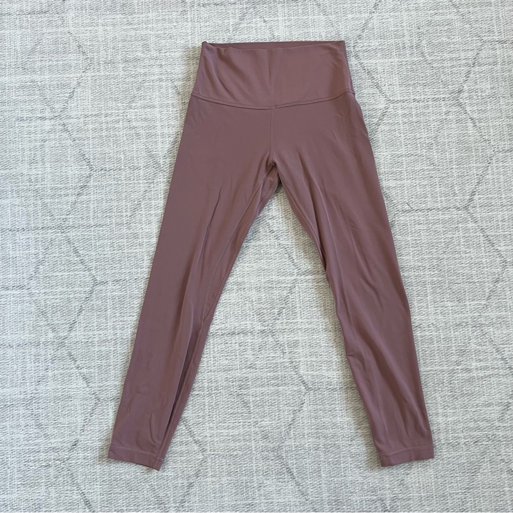 Lululemon Athletica Women’s PlumAthletic Casual Workout 7/8 Pants Leggings